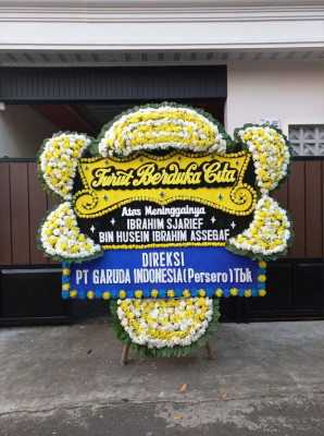 Papan Bunga Duka di Suro Makmur