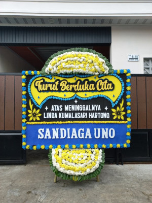 Papan Bunga Duka di Suro Makmur